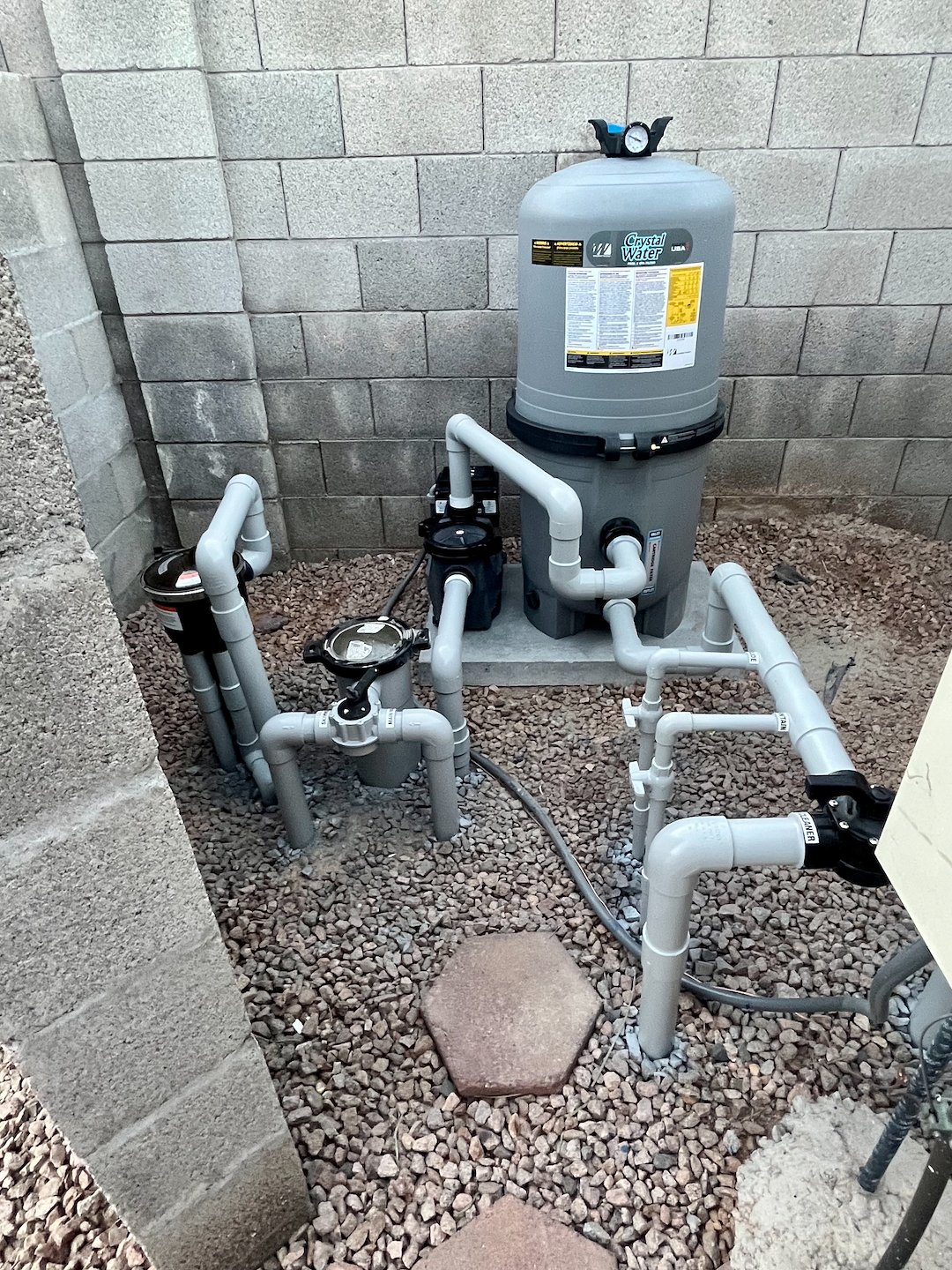 Pool equipment repairs and installation